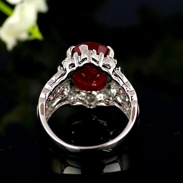 ルビー リング 指輪 5.0ct SV925 7月 誕生石 天然石の画像