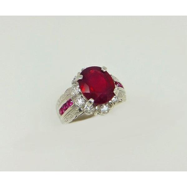ルビー リング 指輪 5.0ct SV925 7月 誕生石 天然石の画像