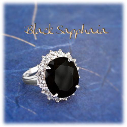 サファイア リング 指輪 10ct SV925 ブラックサファイア 9月 サファイア リング 指輪 10ct SV925 ブラックサファイア 9月