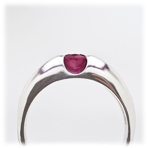 ルビー リング 指輪 1.2ct Pt900 7月 誕生石 天然石 : atelier 