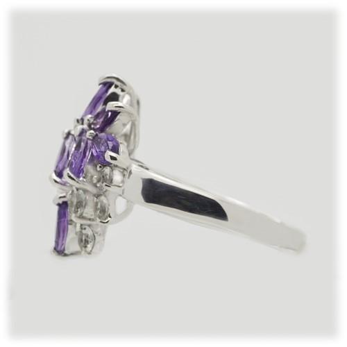 アメジスト リング 指輪 1.6ct SV925/K10WG/K10YG/K10PG 2月 誕生石