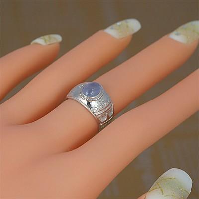 スターサファイア リング 指輪 2ct K10WG/K18WG/Pt900 9月 誕生石 
