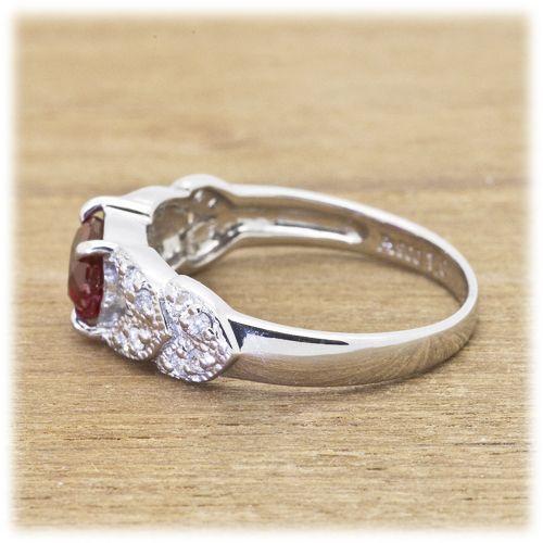 ルビー リング 指輪 1.0ct Pt900 7月 誕生石 天然石 : 13387r 
