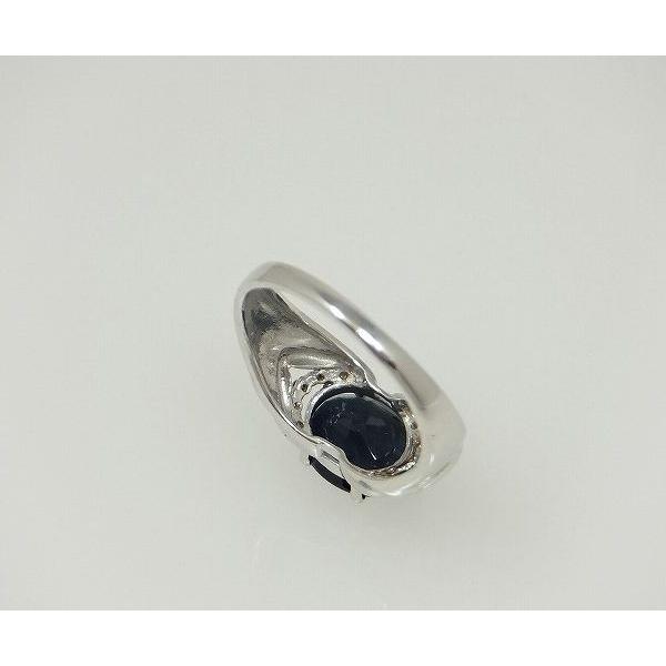 サファイア リング 指輪 3.0ct K10WG/K18WG カンチャナブリ産 9月 誕生石 天然石 選べる地金の画像
