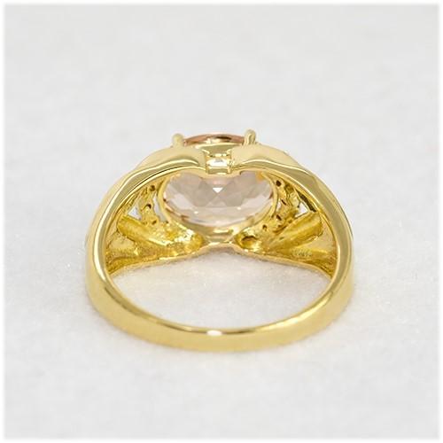 モルガナイト リング 指輪 2.5ct K10YG/K18YG 3月 誕生石 天然石 選べる地金の画像