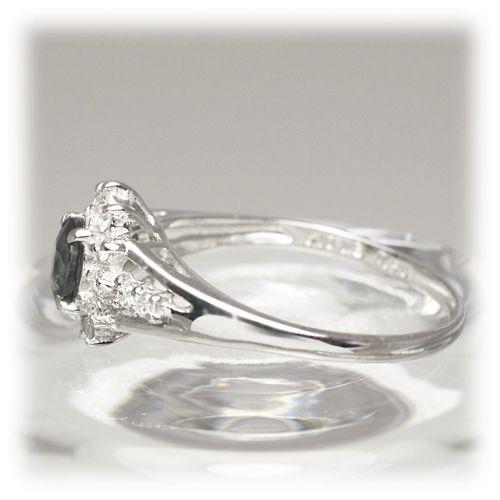 カラーチェンジ ガーネット リング 指輪 0.5ct K10WG カラーチェンジ ガーネット リング 指輪 0.5ct K10WG