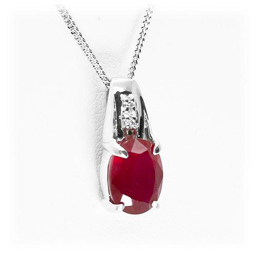 ルビー ネックレス ペンダント 2.0ct Pt100 数量限定 GV 7月 ルビー ネックレス ペンダント 2.0ct Pt100 数量限定 GV 7月