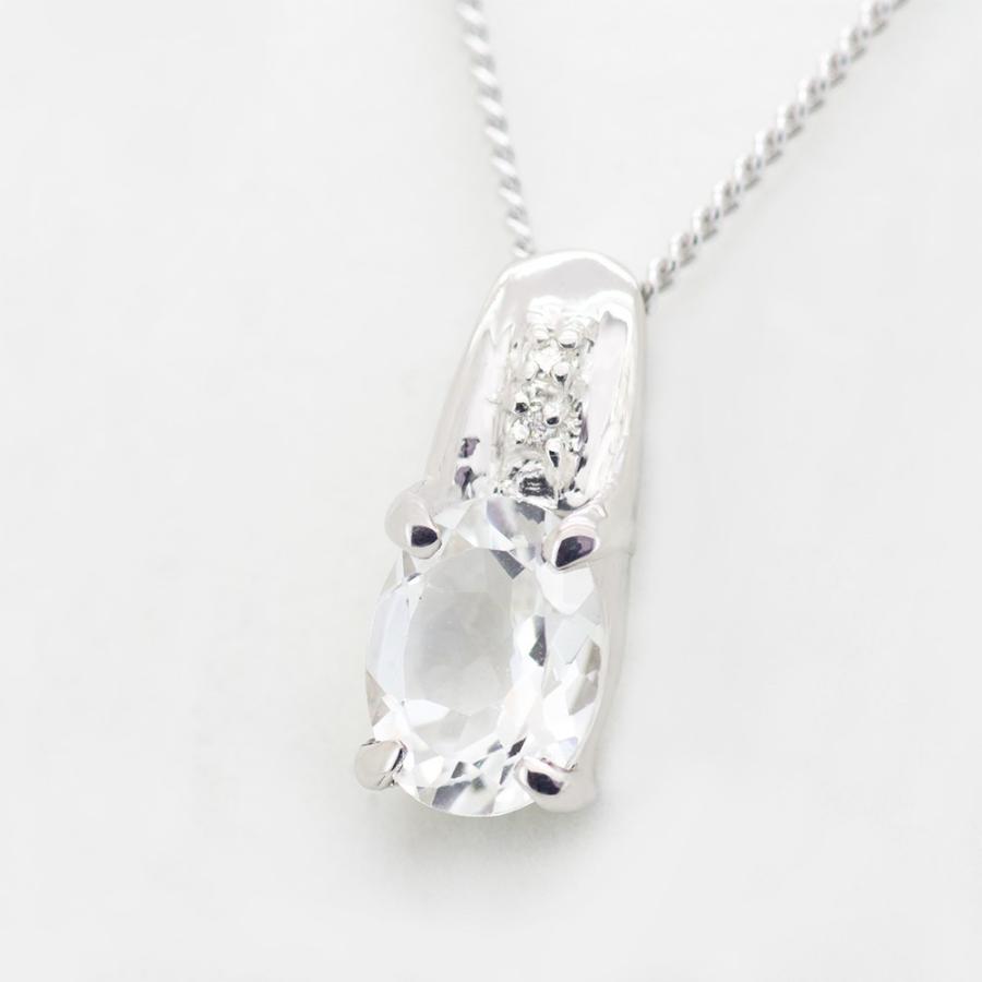 税込 トパーズ ネックレス ペンダント 1 5ct Pt100 ホワイトトパーズ Gv 11月 誕生石 天然石 Karolinemedeiros Com Br