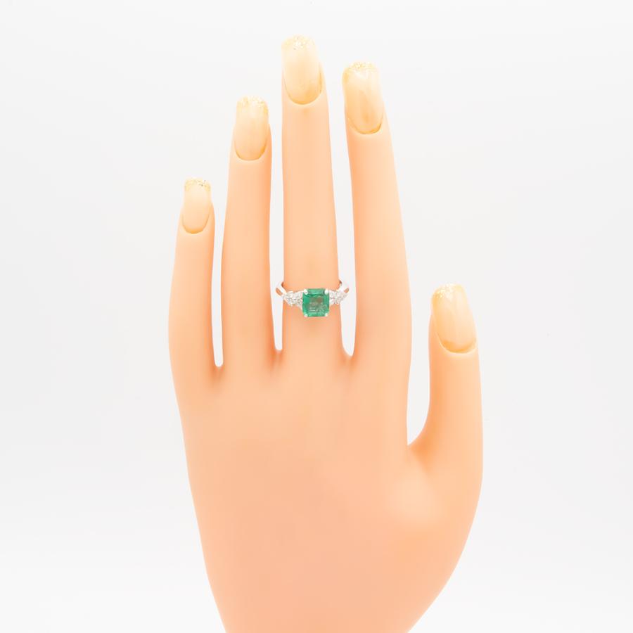エメラルド 指輪 リング 2.13ct Pt900 5月 誕生石 天然石 限定1 エメラルド 指輪 リング 2.13ct Pt900 5月 誕生石 天然石 限定1