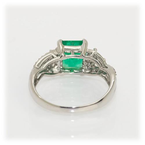 エメラルド リング 指輪 1.50ct Pt900 5月 誕生石 天然石 : atelier  