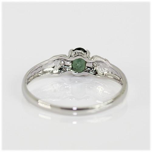 カラーチェンジ ガーネット リング 指輪 0.3ct K10WG カラーチェンジ ガーネット リング 指輪 0.3ct K10WG