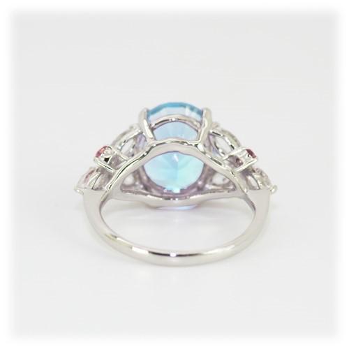 r様 ブルートパーズ ブルージルコン リング 11号 美しすぎる ブルートパーズリング （11号） | enhance jewelry