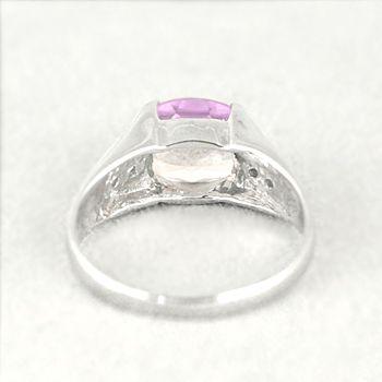 クンツァイト リング 指輪 2.5ct K10WG/K10YG/K10PG 4月 誕生石 天然石 選べる地金の画像