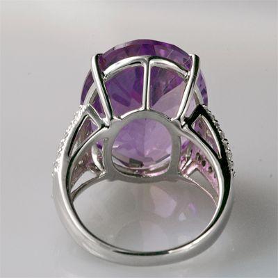 アメジスト リング 指輪 大粒 15.0ct Pt900/K18WG アンティーク アメジスト リング 指輪 大粒 15.0ct Pt900/K18WG アンティーク