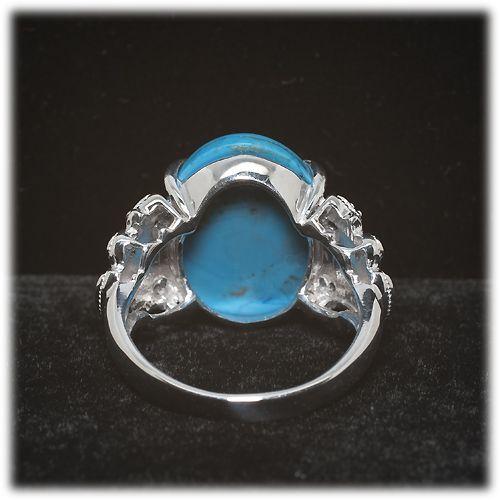 トルコ石 ターコイズ リング 指輪 7.0ct SV925 天然 12月 誕生石 トルコ石 ターコイズ リング 指輪 7.0ct SV925 天然 12月 誕生石