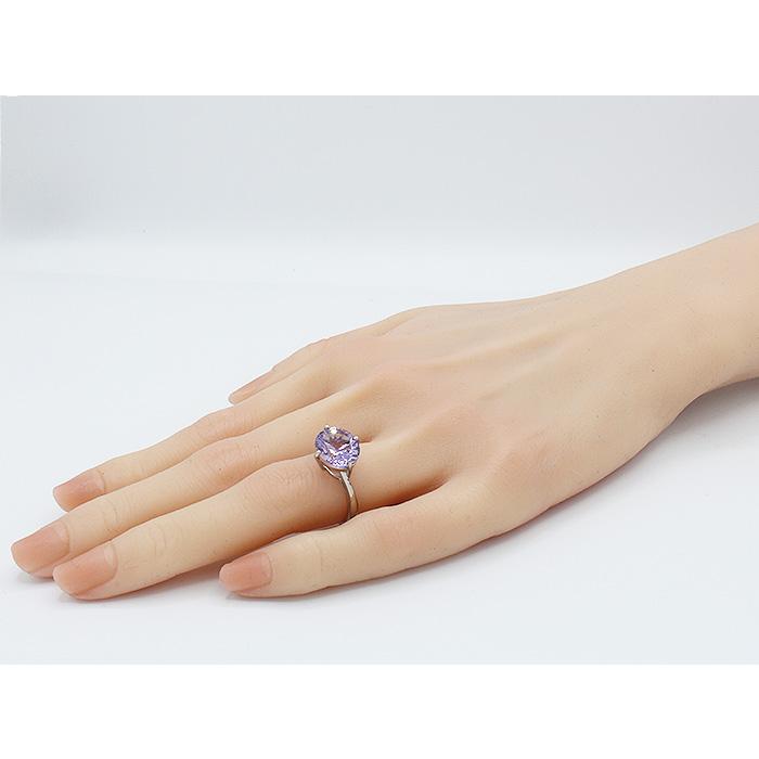 アメジスト リング 指輪 大粒 3.50ct Pt100/K10WG/K10YG/K10PG 2月