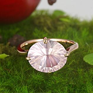 ブルートパーズ リング 指輪 大粒 3.5ct Pt100/K10WG トパーズ 11月 誕生石 天然石 選べる地金の画像