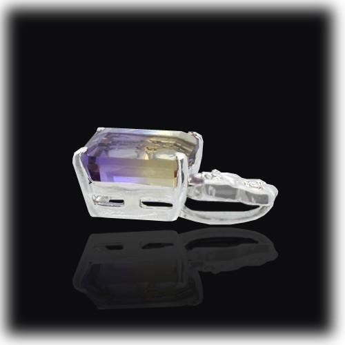 や*ん様 天然 ピンクトパーズ 7.0ct シルバー925製プラチナ仕上げネ