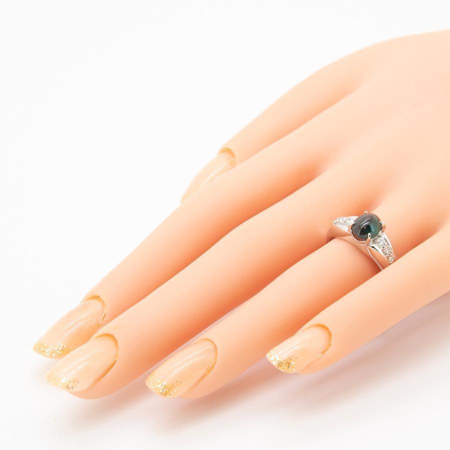 アレキサンドライトキャッツアイリング アレキサンドライト リング 指輪 2.0ct up Pt900 カラーチェンジ