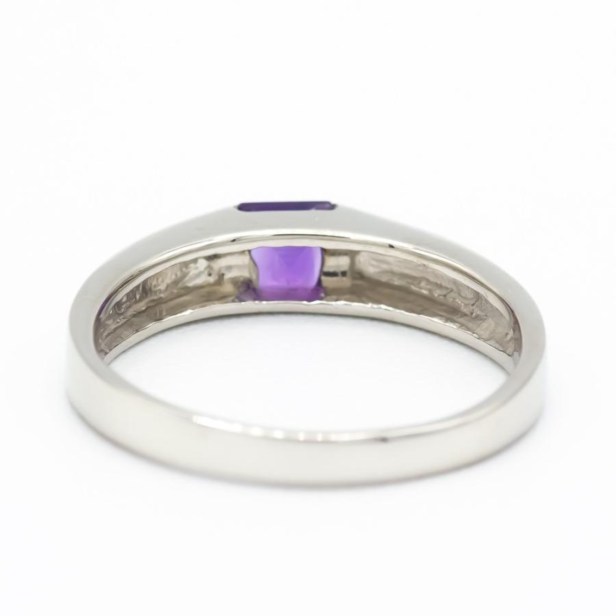 アメジスト リング 0.4ct Pt100 新作 NEW :16774a:atelier ubazakura