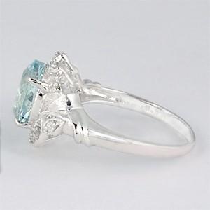 アクアマリン リング 指輪 2.0ct K10WG 3月 誕生石 天然石 : atelier