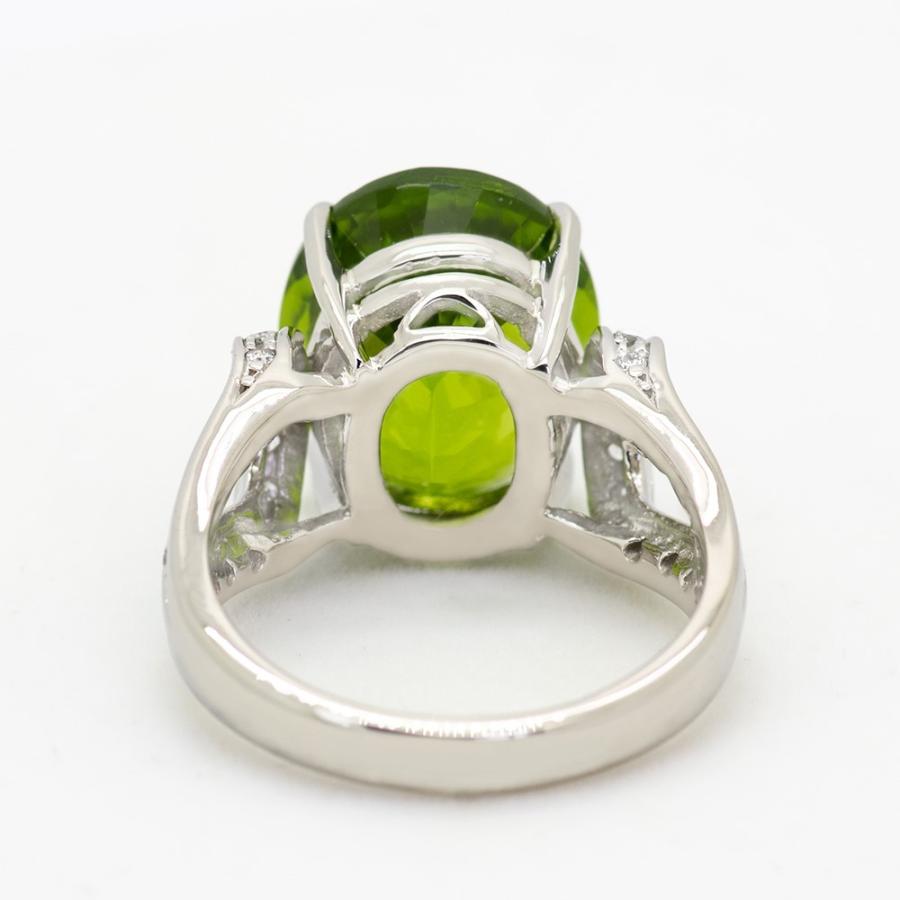 ペリドット リング 指輪 大粒 9.92ct Pt900 限定 1点限り 8月 ペリドット リング 指輪 大粒 9.92ct Pt900 限定 1点限り 8月