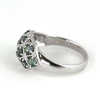 アレキサンドライト リング 指輪 1.1ct SV925 カラーチェンジ 6月