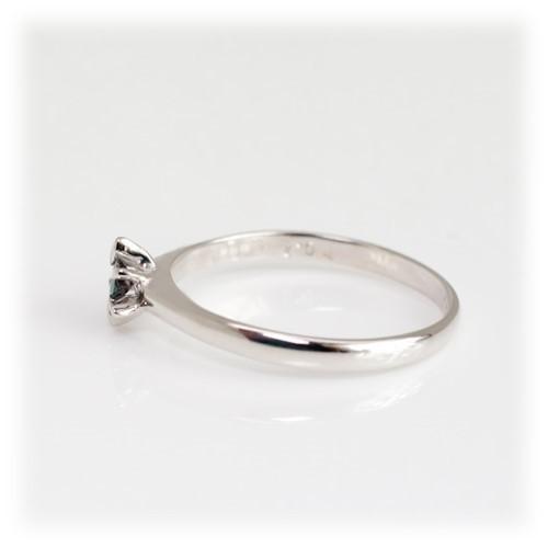アレキサンドライト リング 指輪 0.10ct Pt100/K10WG/K18WG カラーチェンジ GV 6月 誕生石 天然石 選べる地金の画像