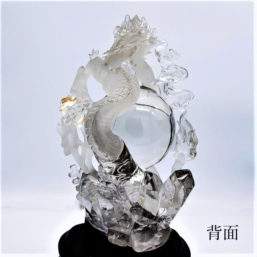 水晶 クリスタル 龍 ドラゴン 一刀彫 彫刻 置物 工芸品 鑑別書 水晶 クリスタル 龍 ドラゴン 一刀彫 彫刻 置物 工芸品 鑑別書