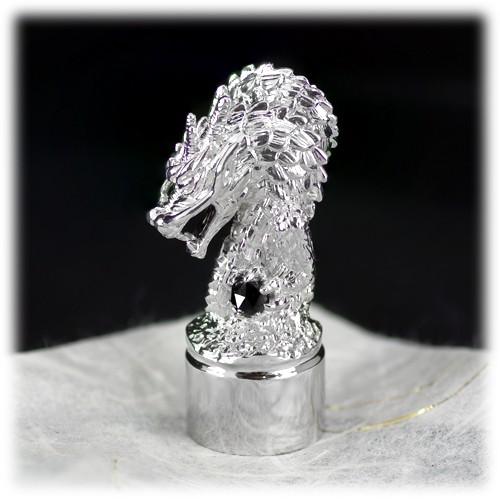 龍王 印鑑 角印 会社印 ブラックダイヤモンド 0.5ct SV925 四霊 龍王 印鑑 角印 会社印 ブラックダイヤモンド 0.5ct SV925 四霊