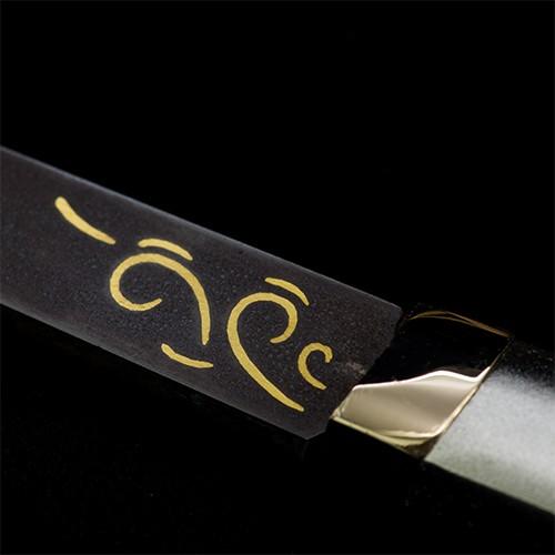 刀子 象嵌 唐草文 刀剣 230mm 玉鋼 SV925 K10YG 限定品 刀子 象嵌 唐草文 刀剣 230mm 玉鋼 SV925 K10YG 限定品