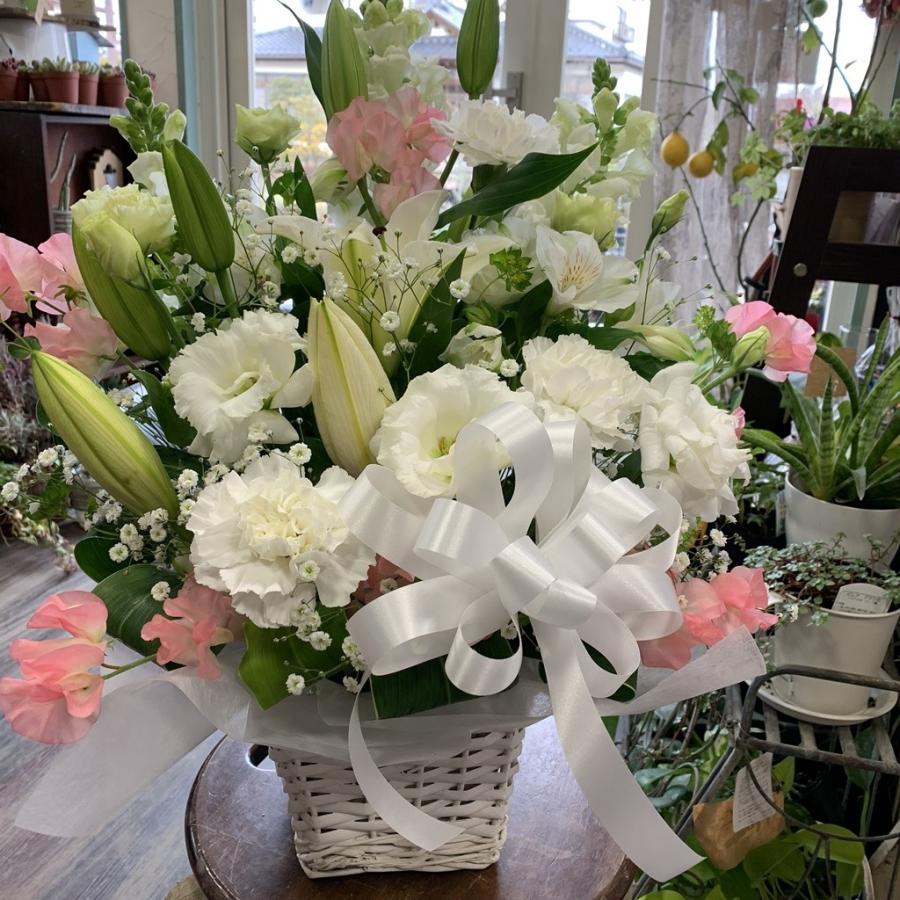 洋風お供えオリエンタルユリピンク系アレンジl Osoa1049 あとりえ 悠然 通販 Yahoo ショッピング