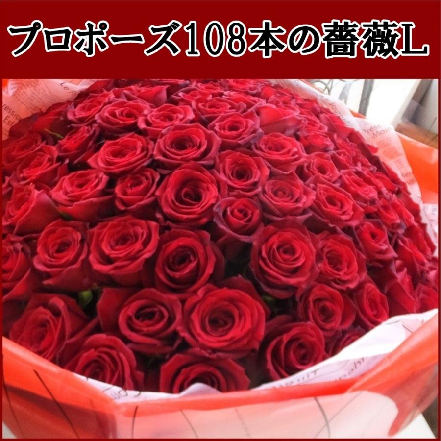 限定製作 生花 花束 切花 花 ガーデニング Rosel108 あとりえ 悠然 プロポーズ赤バラ108本の花束l誕生日結婚祝い婚約 福島市配達来店予約 花束 切花