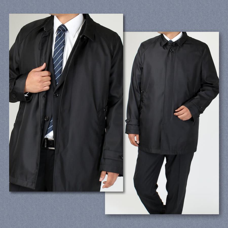 ステンカラーコート アウター メンズ ボンディング コート ライナー付き スーツ Bt Me Jk 19 同梱 別送品 宅配便のみ Century21sgr Com