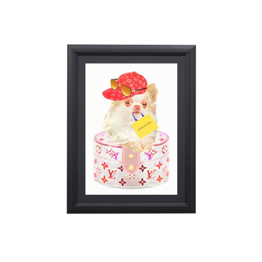 新しい到着 アトリエバズ チワワアート Lサイズ Dogアート 犬 Dtchi025 超特価激安 Www Technet 21 Org