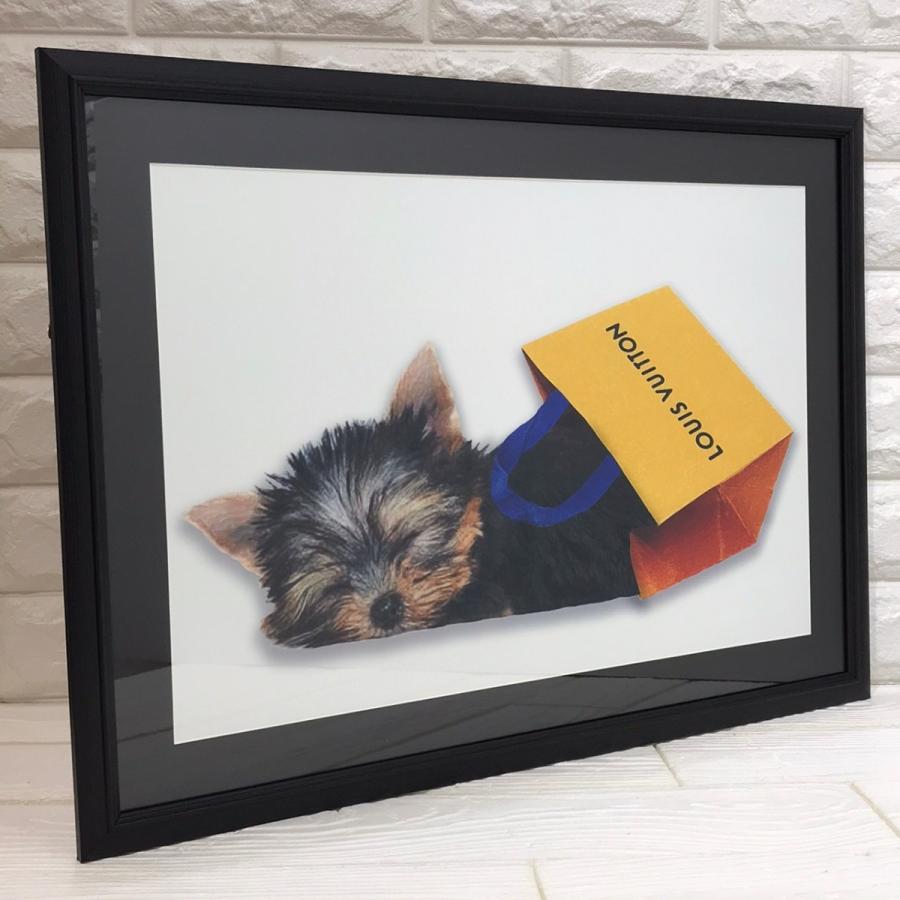 在庫あり特価送料無料 アトリエバズ ヨークシャテリアアート Lサイズ Dogアート 犬 ヨーキー ショッパーシリーズ Dyyok042 クーポン使える Webmail Skillng Com