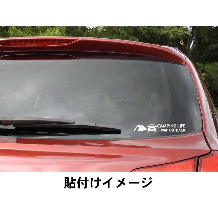 RAV4 60系 CAMPING LIFE ステッカー (SSサイズ) アウトドア キャンプ