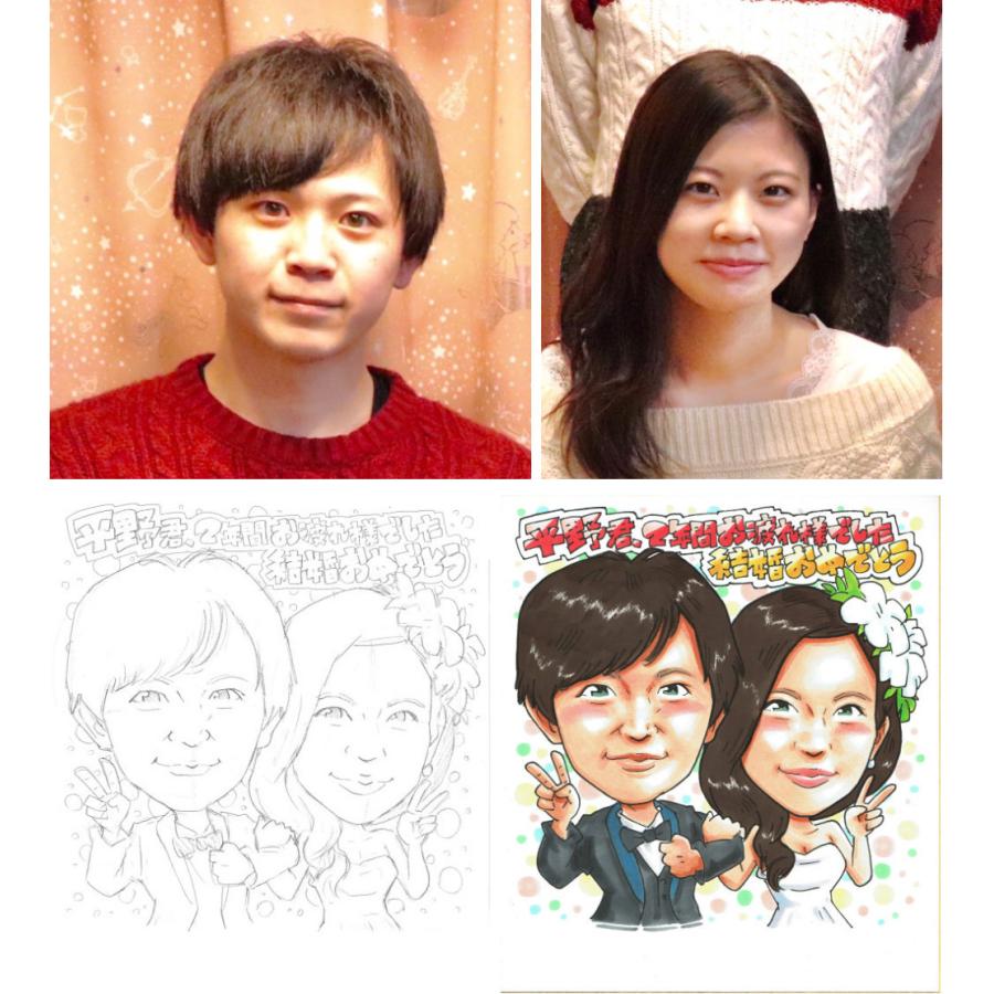 おじいちゃん おばあちゃん 似顔絵 写真から プレゼント 祖父 祖母 敬老の日 シルバー イラスト 孫 As1 贈り物や記念品の似顔絵shop 通販 Yahoo ショッピング