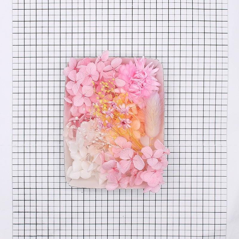 スプリングピンク花材セット 1ケース ハーバリウムやアロマワックス