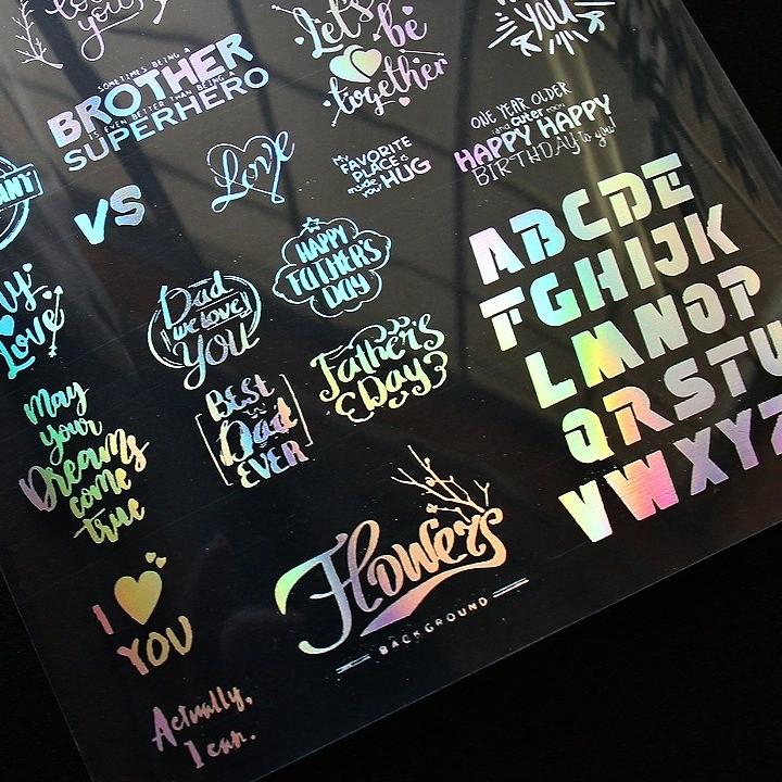 レジン 封入材料 箔押し イラストシート 英字ラベル 1枚 Ath 27 あとりえほのか 通販 Yahoo ショッピング