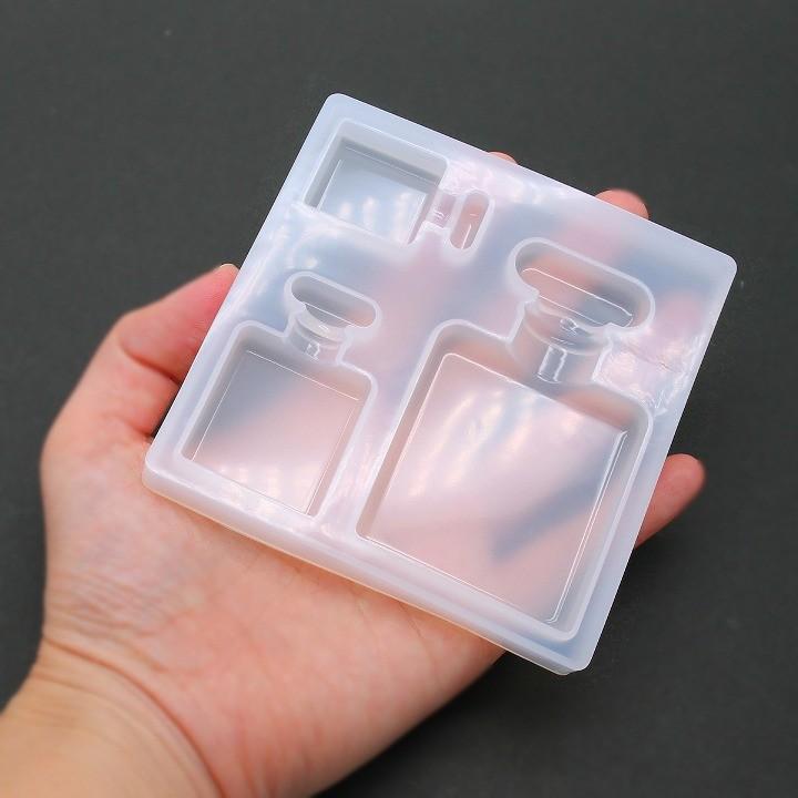レジン シリコン型 3つの香水瓶 1個 : あとりえほのか - 通販 - Yahoo