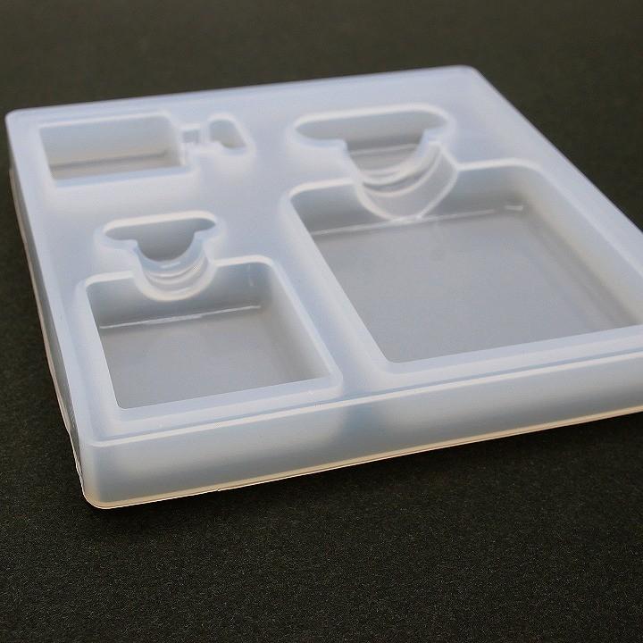 レジン シリコン型 3つの香水瓶 1個 : あとりえほのか - 通販 - Yahoo