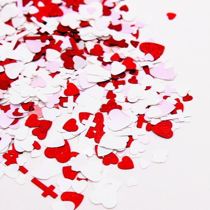 レジン 封入材料 ホログラム ハートとクロス ストロベリーホイップ 約1g Ath 2844 あとりえほのか 通販 Yahoo ショッピング