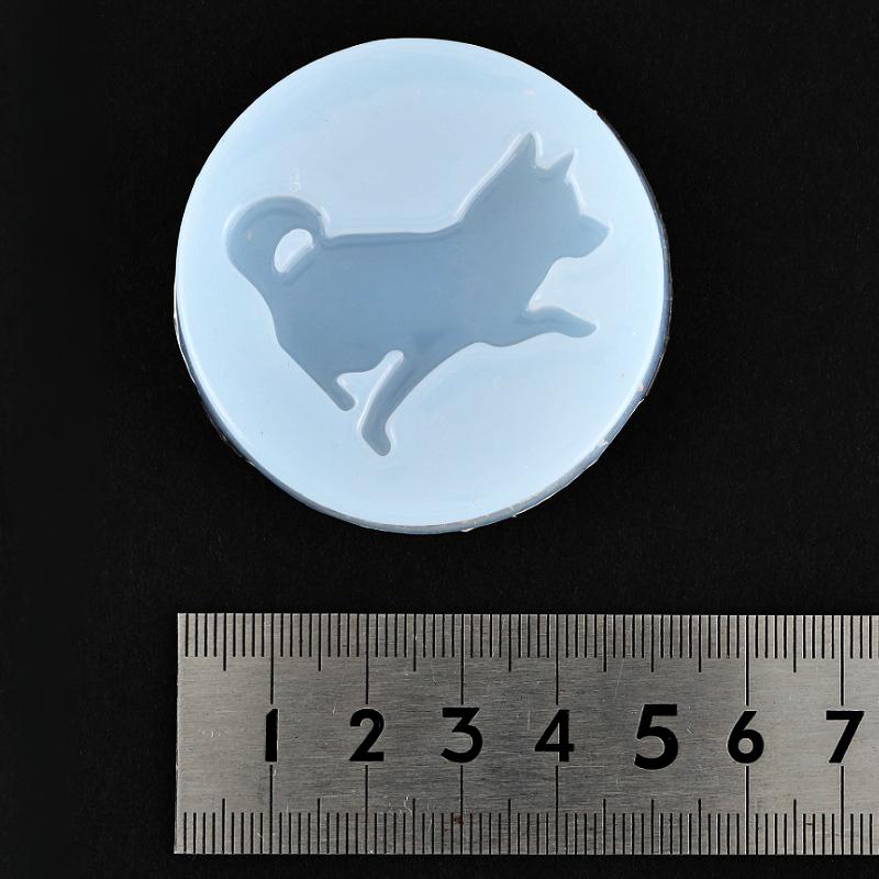 レジン シリコン型 お手をする犬のシリコンモールド 1個 ワンコ 柴犬