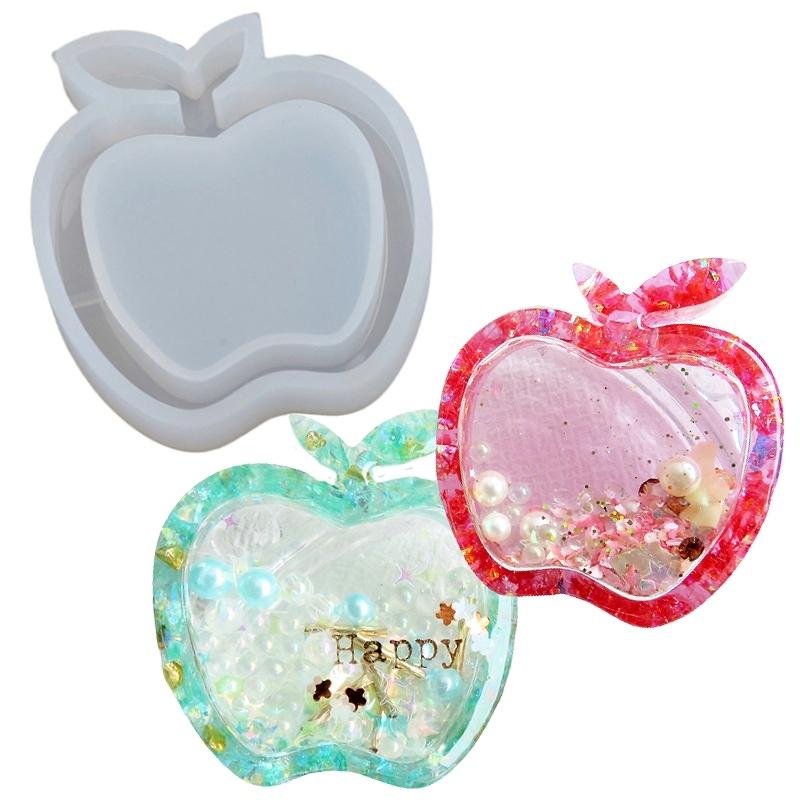 レジン シリコン型 リンゴフレーム 1個 : あとりえほのか - 通販