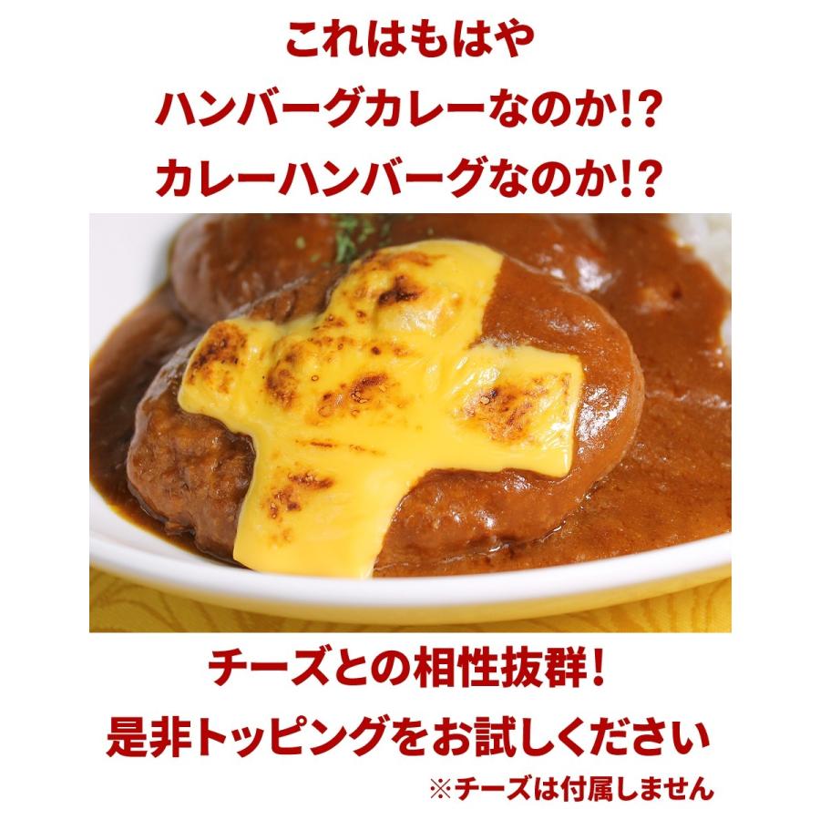 ハンバーグステーキカレー 2個セット 中辛 レトルトカレー 36