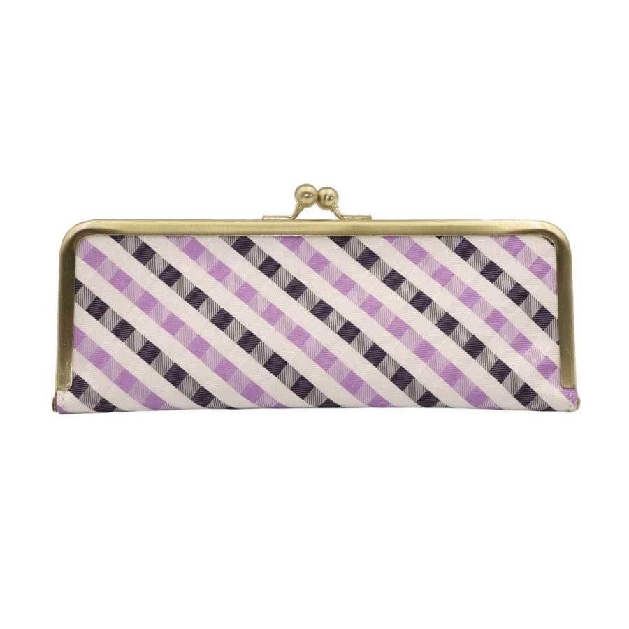 撥水加工・西陣織シルク・抗菌・抗ウイルス・がま口マスクケース・格子柄・日本製 |  | 01