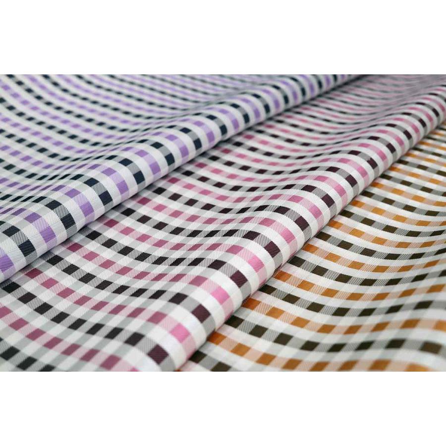 撥水加工・西陣織シルク・抗菌・抗ウイルス・がま口マスクケース・格子柄・日本製 |  | 15