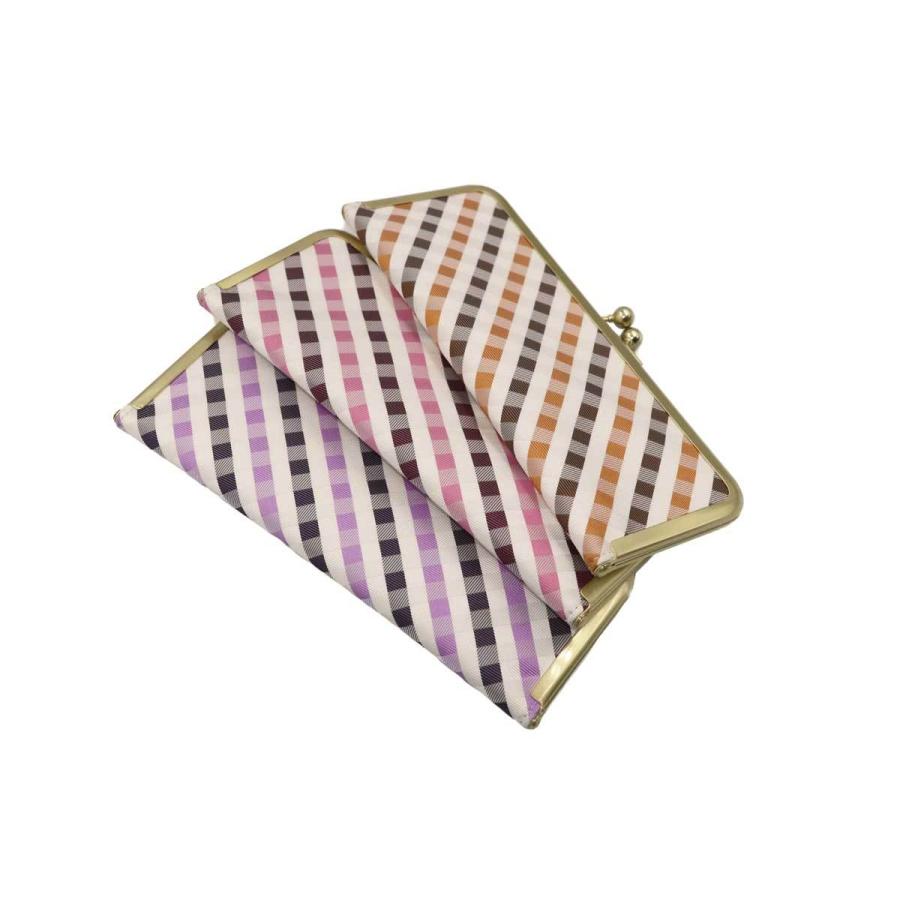 撥水加工・西陣織シルク・抗菌・抗ウイルス・がま口マスクケース・格子柄・日本製 |  | 16