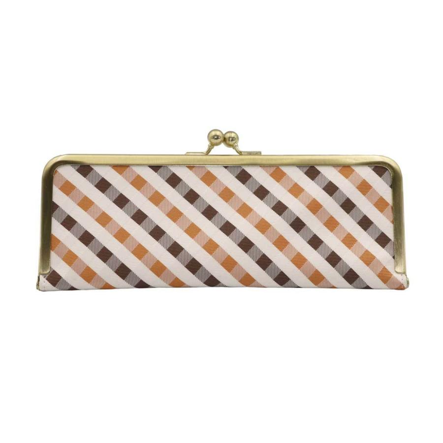 撥水加工・西陣織シルク・抗菌・抗ウイルス・がま口マスクケース・格子柄・日本製 |  | 03